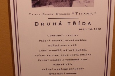 Výstava Titanic v Praze