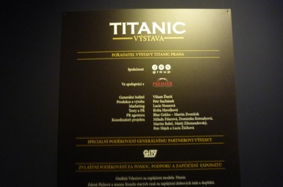 Výstava Titanic v Praze