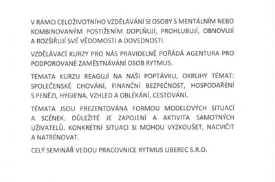 Vzdělávací seminář