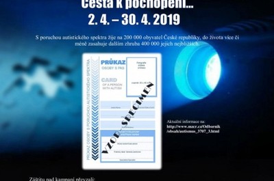 Česko svítí modře 2019