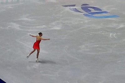 I my jsme byli na Mistrovství světa v krasobruslení a bylo to úžasné