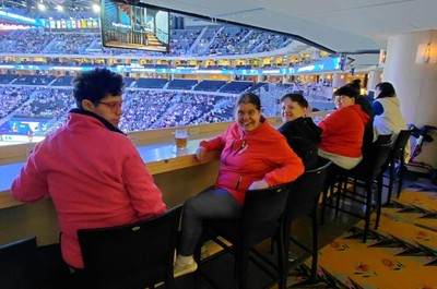 I my jsme byli na Mistrovství světa v krasobruslení a bylo to úžasné