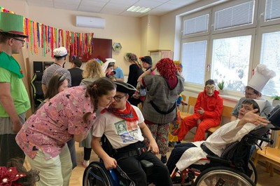 Maškarní zábava u nás v Centru