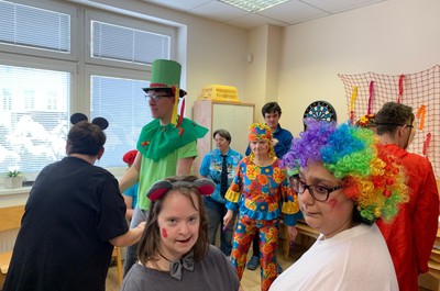 Maškarní zábava u nás v Centru