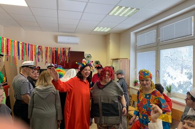 Maškarní zábava u nás v Centru