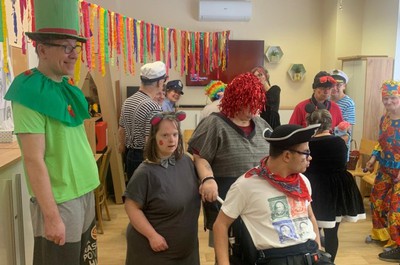 Maškarní zábava u nás v Centru