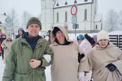 Masopust u kamarádů na Maxově