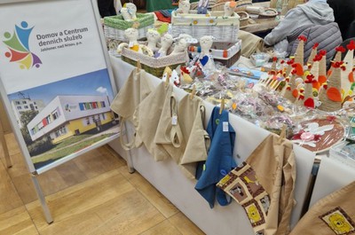 Naše výrobky prezentujeme a prodáváme na Velikonočních trzích