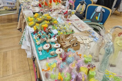 Naše výrobky prezentujeme a prodáváme na Velikonočních trzích