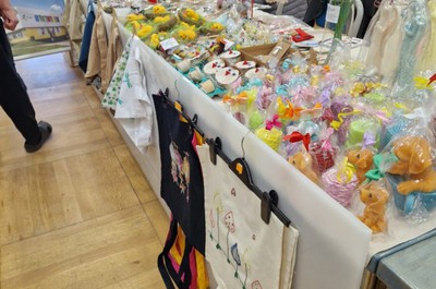 Naše výrobky prezentujeme a prodáváme na Velikonočních trzích