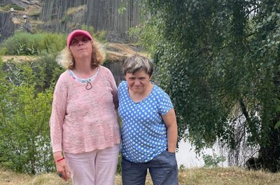 Navštívili jsme Mlýnky v České Kamenici  a Panskou skálu