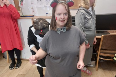 Oslava masopustního svátku v maskách