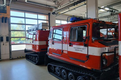 Výlet do hasičské zbrojnice