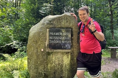 Výlet k prameni Nisy a rozhledně Nisanka